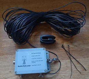 56:1 End Fed Half Wave Antenna (EFHW) 400w SSB/100w Data - Picture 1 of 5