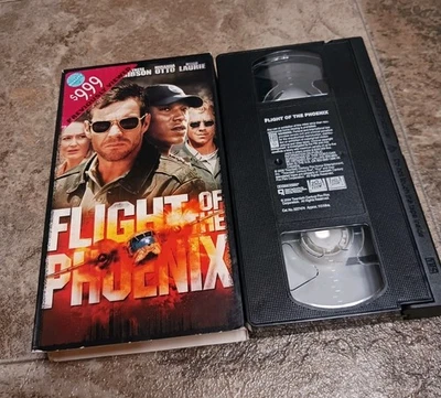 2005 Vintage Flight of the Phoenix Movie Late Era VHS Tape Dennis Quaid Tested  - Image 1 of 4