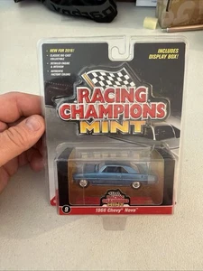 Racing Champions Mint  Motor Trend 1966 Chevy Nova blue - Picture 1 of 4