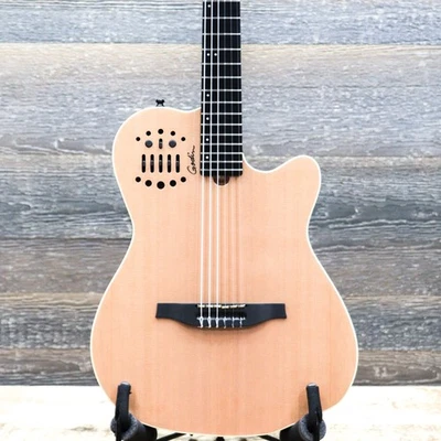 Godin Multiac ACS SLIM Nylon Natural SG "B-Stock" Electro-Classical Guitar w/Bag - Image 1 of 4