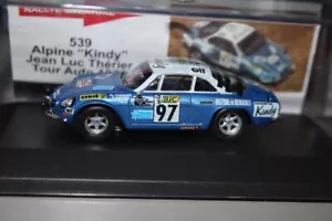 ALPINE A110 N°97 Therier Rallye Tour Auto 1972 (IXO/Altaya) 1/43 - Foto 1 di 1