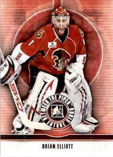 2008-09 In The Game Between The Pipes Brian Elliott #7