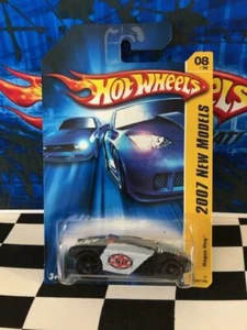 Hot Wheels 2007 New Models First Edition FE 008 Rogue Hog Police Black - Picture 1 of 1