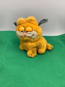 Vtg Garfield Daikin Plush Cat Cartoon Strip 5" Sitting  