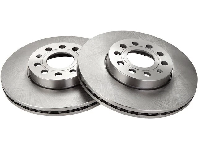 Conjunto de rotor de freio dianteiro TRQ 78VQ51W compatível com 2009-2013, 2015-2016 Audi A3 Quattro - Imagem 1 de 1