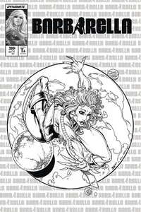 BARBARELLA (#6) BIGGS EXCLUSIVE 1:11 RETAILER INCENTIVE ASM 300 HOMAGE VARIANT - Picture 1 of 11