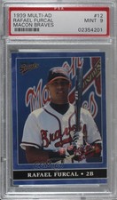1999 Multi-Ad Sports Macon Braves Rafael Furcal PSA 9 MINT Rookie RC