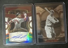 2023 SELECT PANINI RED/WHITE/BLUE COLOR MATCH AUTO NOMAR GARCIAPARRA /49 RED SOX