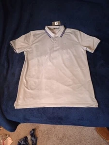 G/FORE Skull Cross bones Golf Polo Gray/Navy Men's Size XXL NWT Priority Mail - Picture 1 of 10
