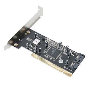 2-Channel Expansion Card Array Controller Adapter PCI SATA for Windows Laptop