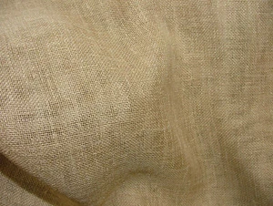 Tela de cortina de muselina de red de gasa con peso de plomo con aspecto de lino extra ancha 300 cms - Imagen 1 de 8