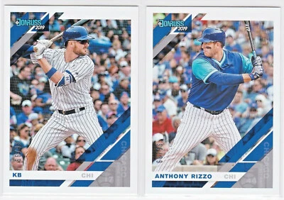 2019 Donruss HOLO FOIL BACK  /99 Parallel Card YOU PICK - Finish your Set - Image 1 of 4