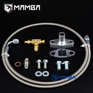 For HONDA D15 D16 CIVIC Turbo Oil Feed & Return Line fits Nissan RB20 RB25 Turbo - Picture 1 of 5