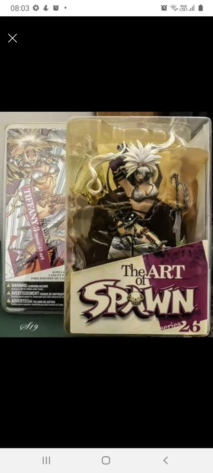 The art of SPAWN : Tiffany 3  -Action figure-McFarlane  - Immagine 1 di 1