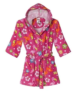 St. Eve Girls Beach Cover-Up-Pink Flamingo - Picture 1 of 1