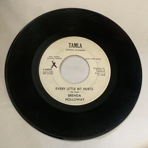 BRENDA HOLLOWAY~EVERY LITTLE BIT HURTS~ RARE PROMO~ LAND OF A THOUSAND BOYS - Picture 1 of 4