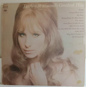 Barbra Streisand's Greatest Hits 12" Vinyl Record LP Columbia KCS 9968 - Foto 1 di 7