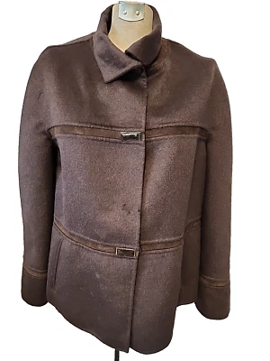 NUEVA Chaqueta Christian Ruperto Alta Moda Nueva York Marrón Piel Gamuza Vintage Talla 46 Foto 1 de 4