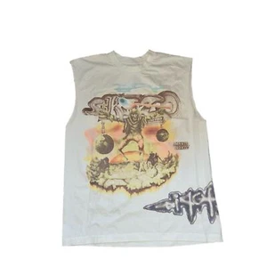 Travis Scott Utopia Tour Skitzo Circus Maximus Tee - 2024 Euro Tour Muscle Tank - Picture 1 of 3