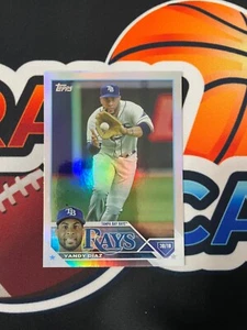 2023 Topps Series 1 Yandy Diaz Rainbow Foil Parallel #227 Tampa Bay Rays - Picture 1 of 2