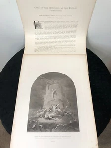c. 1880s Grief of the Oceanides at Fate Prometheus, Lehmann Gebbie Photogravure - Picture 1 of 9
