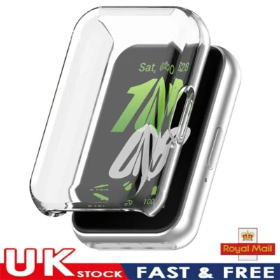 For Samsung Galaxy Fit 3 Smart Watch Case Soft TPU Full Screen Protector Cover - Image 1 of 4