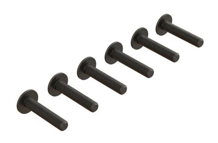 Arrma ARA727420 Flanged Button Head Screw M4x20mm (6) Kraton 4X4 8S Outcast 8S - Image 1 of 1