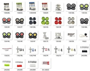 Alloy metal Upgrade parts silver Fits ECX 1/24 Barrage FTX / RGT Rc crawler car - Picture 1 of 44