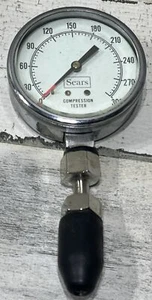 Probador de compresión vintage Sears 300 lb modelo 244.2119 - Hecho en EE. UU. - Imagen 1 de 3