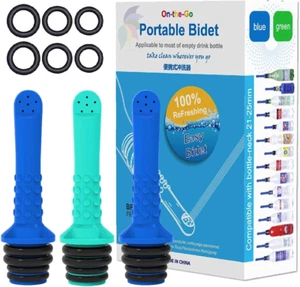 3pcs Portable Bidet for Toilet or Travel, Compatible with Every Bottle, Ecolo... - Picture 1 of 1