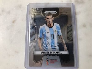2018 Panini Prizm World Cup “Angel Di Maria” Base Card Argentina #2….Champion!!