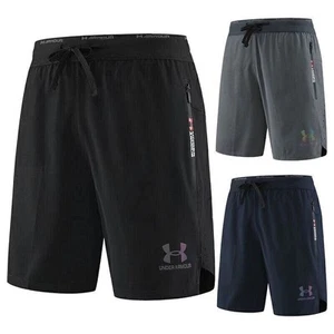 NEW Mens Under Armour Shorts Fitness Quick Dry Pants Sports Running Training - Picture 1 of 12