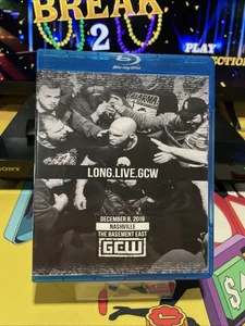 GCW LONG .LIVE. GCW. 2019 Bluray Wrestling Game Changer ECW WWE AEW NJPW TNA NWA - Picture 1 of 3