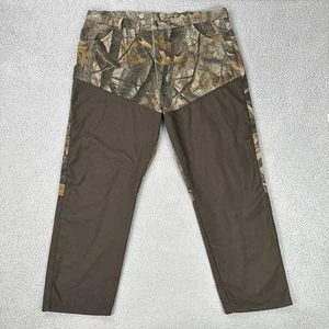 Wrangler Pro Gear Brush Guard Hunting Jeans Men 44x30 Realtree Canvas Camo - Picture 1 of 20