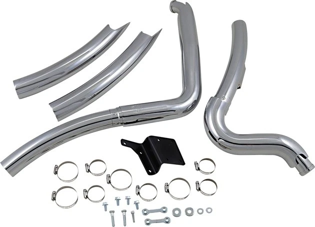 Vance & Hines Big Radius 2-into-2 Full Exhaust System Chrome #26007 Foto 1 de 1