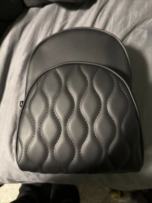 New with Tags Primark Black Mini Backpack Purse Bag Has Some Scuffs On Bottom - Image 1 of 3