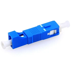 Single Mode SC M to LC F Hybrid Optical Fiber Adapter for Optical Power Meter B - Afbeelding 1 van 8