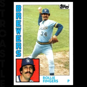 1984 Topps - Rollie Fingers #495 Milwaukee Brewers ⚾ Baseballkarte - Bild 1 von 3