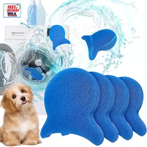 4 Pack Pet Hair Remover for Laundry Lint Catcher Laundry Hair Catcher for Washin - Picture 1 of 12