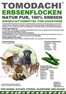 Erbsenflocken Nagerfutter Nager Snack Meerschwein Ratte Maus Kaninchen 5kg Sack - Bild 1 von 6