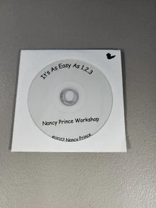 Nancy Prince Workshop 2012 Sewing CD, It's Easy As 1.2.3 - Picture 1 of 1