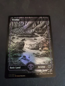 Swamp 273 - MTG - Innistrad: Crimson Vow - NM Foil Full Art - Picture 1 of 2