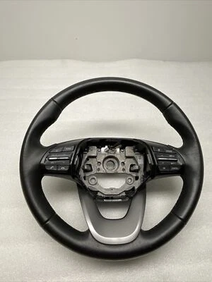 2018-2021 HYUNDAI KONA STEERING WHEEL WITH CONTROLS BLACK 56130-j9000 OEM - Image 1 of 4