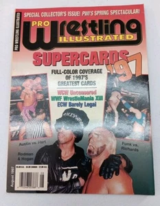 Pro wrestling illustrated August 1997 Hulk Hogan Bret Hart Dennis Rodman - Picture 1 of 2