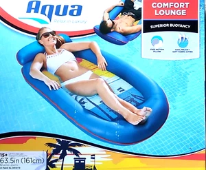 Aqua Leisure Comfort Lounge, Flotación Superior - Surfer Sunset AQL11310SSPPQ - NUEVO - Imagen 1 de 6