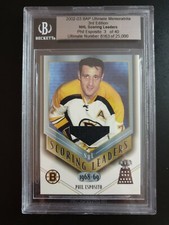 2002-03 BAP Ultimate Memorabilia Scoring Leaders 23 Phil Esposito 1968-69 #3/40