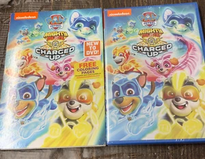 🍏 Paw Patrol: Mighty Pups Charged Up DVD ,With Slipcover,New ‼️ - Picture 1 of 2