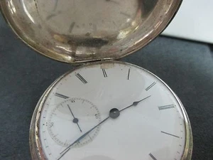RELOJ DE BOLSILLO VACHERON - PLATA GINEBRA LLAVE CUERDA - Imagen 1 de 12
