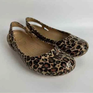 Crocs Kadee Animal Print Cheetah Leopard Women’s 6 Ballet Shoes Slip On - Picture 1 of 10