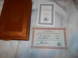SIGNED #379/800 ~ AND FURTHERMORE by JUDI DENCH ~ Easton Press 1ST EDITION. L@@K - Picture 1 of 11